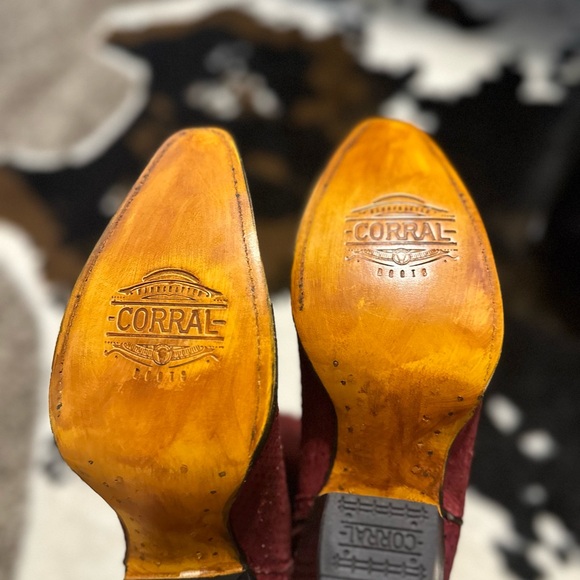 Red Genuine Python Cowgirl Boot - Picture 3 of 3